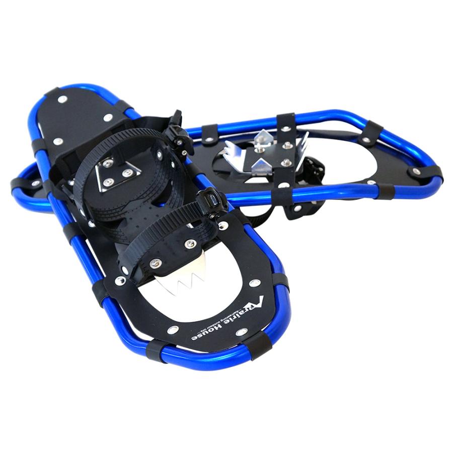 スノーシュー 25インチ アルミ 軽量 スキー ハイキング 適応50〜72kg