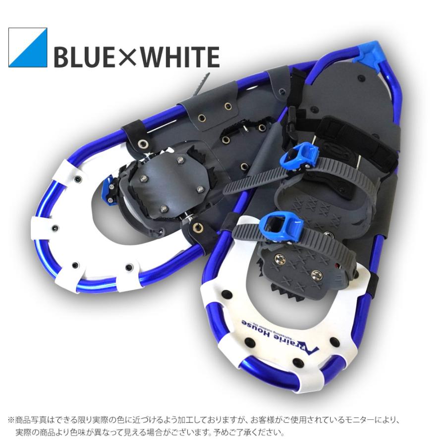 2点セット リフター付 スノーシュー トレッキングポール アルミ 軽量 冬山 登山 Prairie House 送無 XO830XO835_10