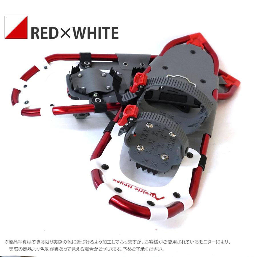 2点セット リフター付 スノーシュー トレッキングポール アルミ 軽量 冬山 登山 Prairie House 送無 XO830XO835_9