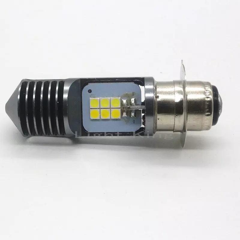 PH7 P15D Hi Lo イエロー 黄色 ポン付 バイク 12LEDチップ ヘッド