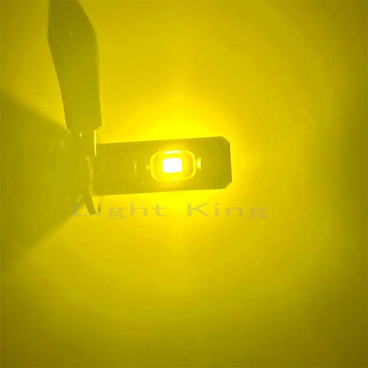 6000LM 24V 黄色 100W級 H3 LED フォグランプ イエロー キャンター