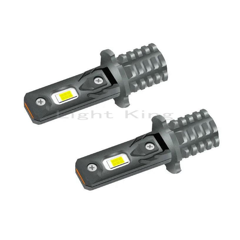 6000LM LED フォグランプ NEW H3 100W級 x 2灯 イエロー 黄色