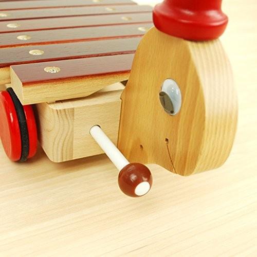 日本製木のおもちゃカメさんシロホン 日本製木のおもちゃカメさんシロホン