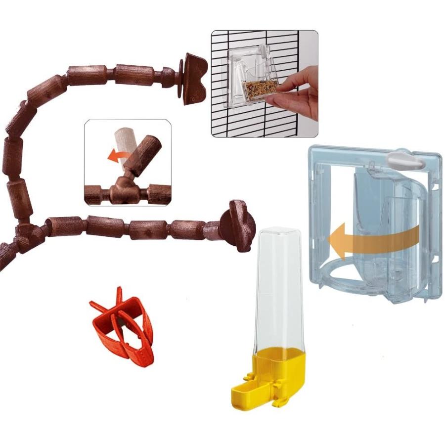 ファープラスト 鳥かご ジュリエッタ 4 ブラック 小型鳥用 ファープラスト 鳥かご ジュリエッタ ブラック 小型鳥用