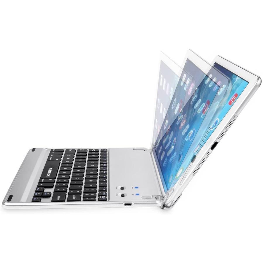 Arteck Apple iPad Air 2 / 9.7インチiPad Pro用Bluetoothキーボードフォリオケースカバー スタンド｜lightlyrow｜04