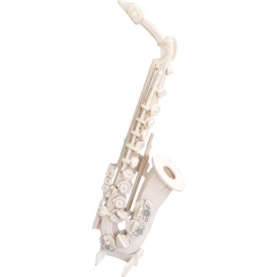最大92 Offクーポン Umora 木製組み立てキット 楽器diy 立体パズル 工芸品キット モデル装飾 サックス Cisama Sc Gov Br