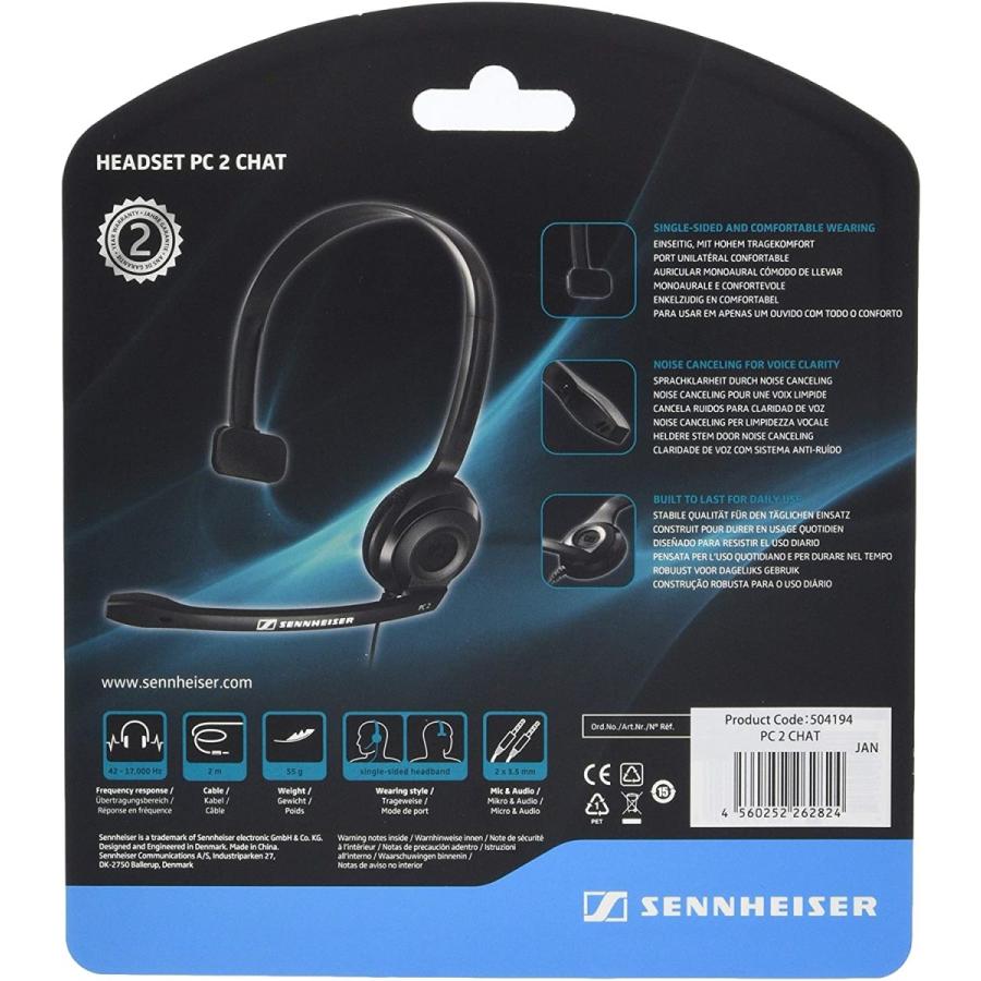 ゼンハイザー Pc用ヘッドセット Pc 2 Chat Lightly Row 通販 Yahoo ショッピング