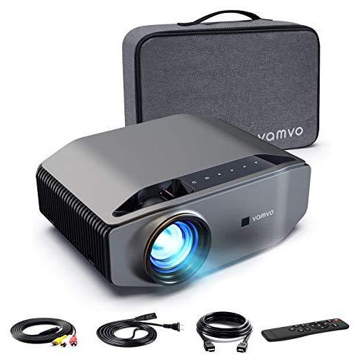 お歳暮 Vamvo プロジェクター Hd ホームプロジェクター 小型 6000lm 19 X 1080高解像度 ビジネス家庭用 高画質 Led 美しい Kuljic Com