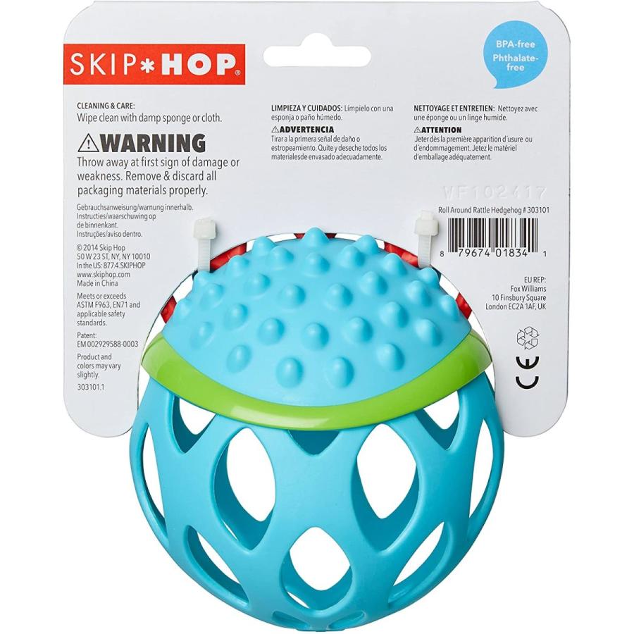 決算特価商品 Skip Hop ラトル ガラガラ ロールアラウンド ヘッジフォッグ Tysh Cisama Sc Gov Br