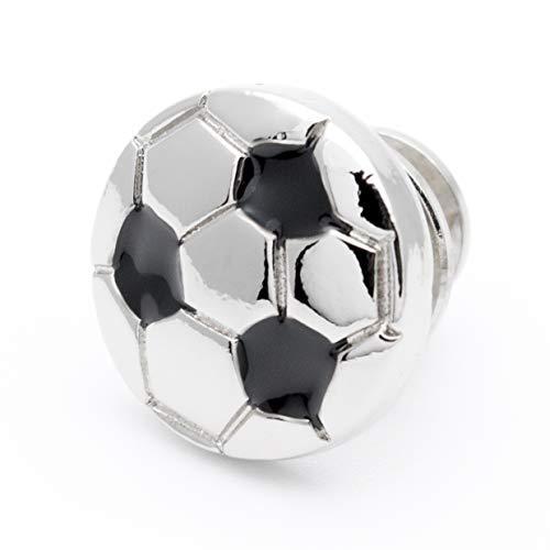 日本人気超絶の サッカーボール ブローチ タックピン スポーツ レディース メンズ シルバー 人気 おもしろ おしゃれ バッジ ブローチ ピンブローチ Www Ellepiserramenti It