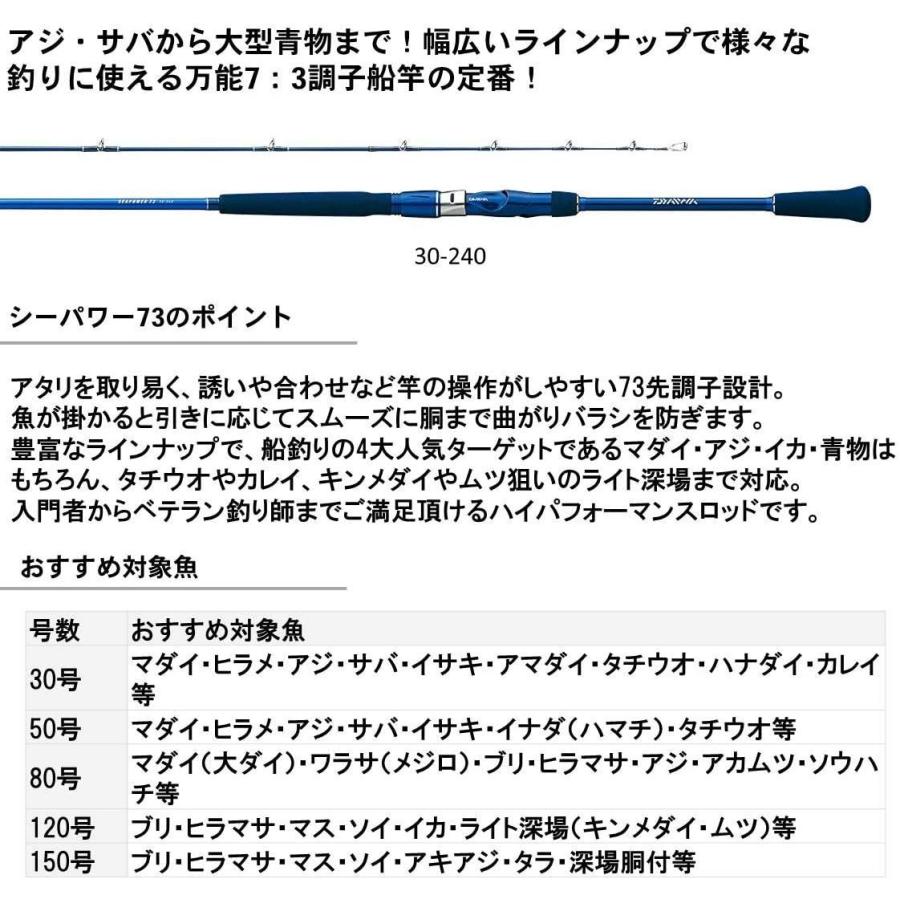 驚きの値段 ダイワ Daiwa 船竿 シーパワー73 30 210 釣り竿 60 Off Www Muslimaidusa Org