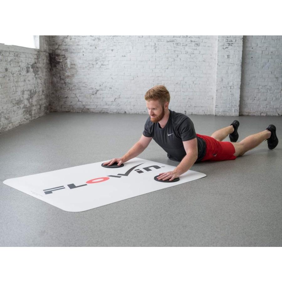 数量限定 長友佑都愛用FLOWIN Sport ホワイト 138?×98? 体幹トレーニング （持ち運び用） 【2890987079】(15532円)
