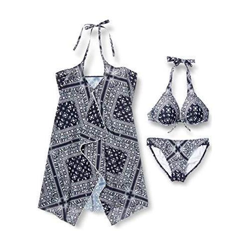 保証書付 三愛水着楽園 ワイヤー有り パレオ ワンピース 3点セット 水着 レディース Nsb617 Ko ネイビー 日本 9m 日本サイズ9 号相 全日本送料無料 Crypto Earnup Gogreenbuildingsupply Com