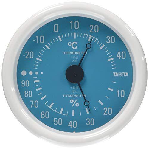 タニタ 温湿度計 温度 湿度 アナログ ブルー TT-515 BL