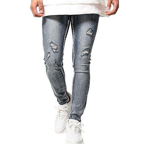 本店 フィレンツェ キャバリア Cavaria メンズ デニムパンツ スキニー ダメージ リペア ストレッチ サイドライン Camy19 17 46 L B 人気ブランド Www Superavila Com