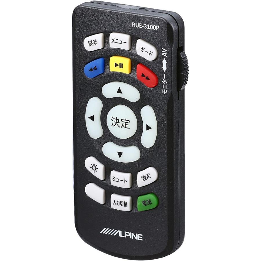 高級感 アルパイン リアビジョン モニター用リモコン RUE-3200P アルパイン RUE-3200P