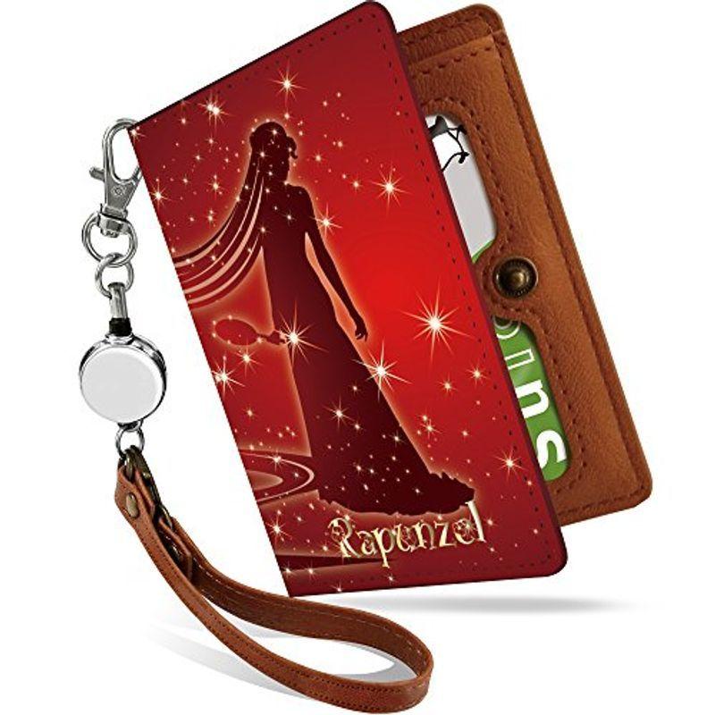 パスケース 定期入れ リール付き かわいい ラプンツェル シルエット 赤 キャラ イラスト 二つ折り 中がみえない おしゃれ レディース お Lightly Row 通販 Yahoo ショッピング