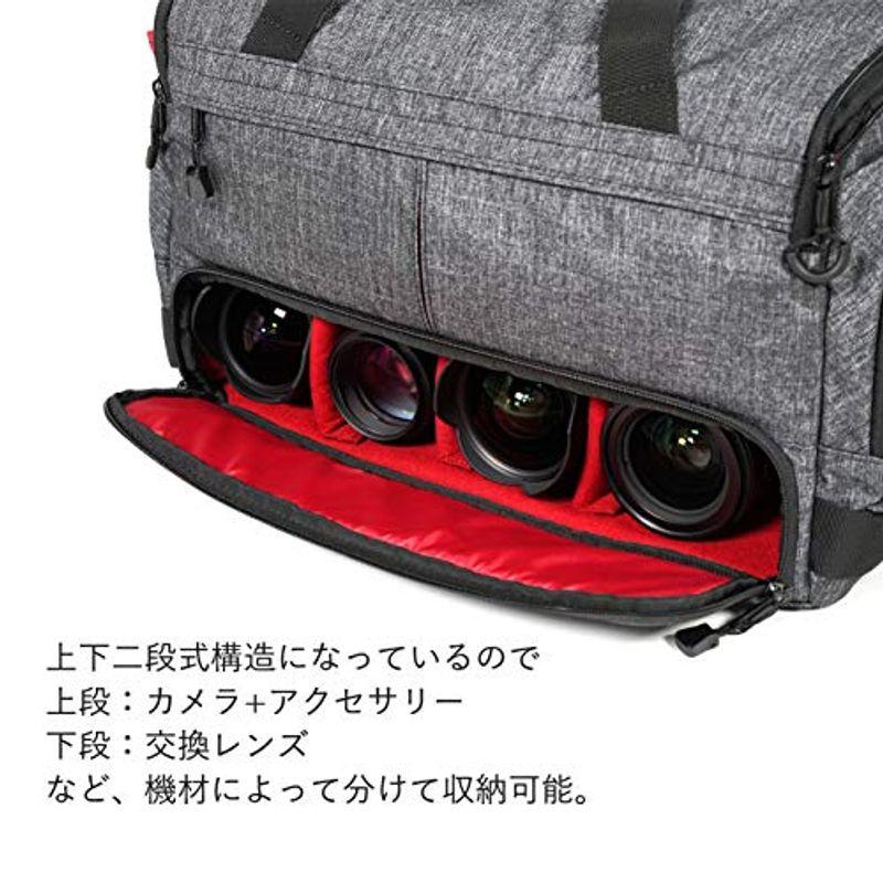 【新品訳あり】 aosta カメラバッグ FONTANA PRO ショルダー L 16.0L 2ウェイタイプ AOC-FTP1SH-L GY 【K2598488524】(13961円)