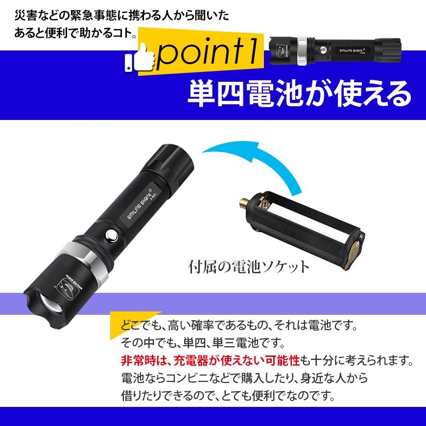 ハンドライト 懐中電灯 LED LEDライト 強力 ハンディライト 防災 小型