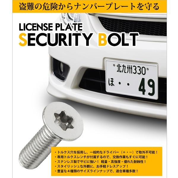 セキュリティ ナンバーボルト ナンバープレート用 専用工具付き ロック 盗難対策に M6 X 6mm 12mm 16mm mm 選択可 送料無料 Lbs Lpsb ライトニングブースs 通販 Yahoo ショッピング
