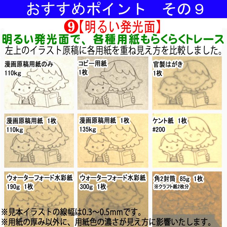 日本製 側面スイッチで誤動作防止 B4うす型トレース台 高演色 固定式明るさ切替器付 New Ledトレーサーb4 Nb4 04 ライトニング トレス 透写 マンガ 同人誌 Nb4 04 ライトニング通販1号店 工場直売 通販 Yahoo ショッピング