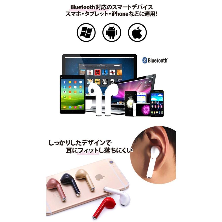 ワイヤレス Bluetooth イヤホン ポイント消化 ショッピング 最安値 日本語説明書付 選べる5色 セール オープン記念  :595277361:ライトプラネット株式会社 通販 
