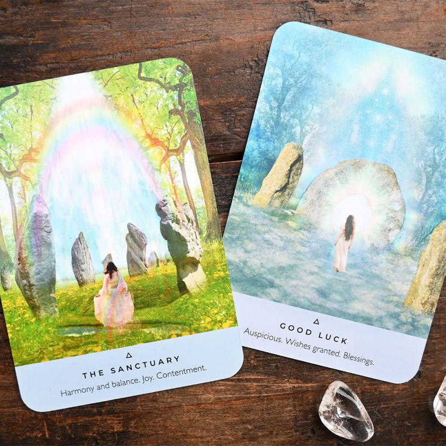 エンシェントストーンオラクル （ 日本語解説書付き レベッカ