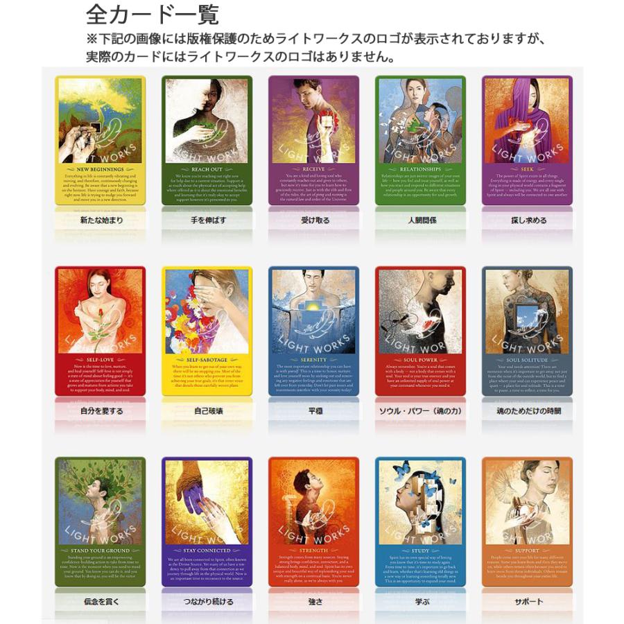 スピリットメッセージオラクルカード （ 日本語解説書付き ジョン