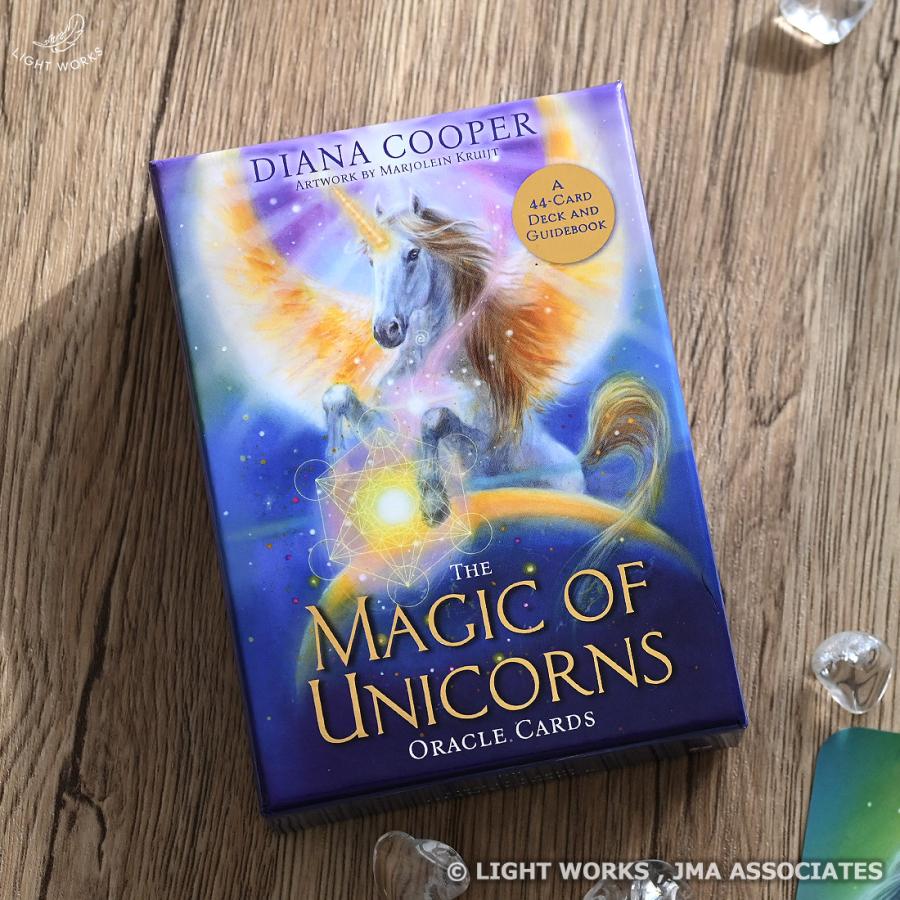 マジックオブユニコーンオラクルカード (日本語解説書付き オラクル