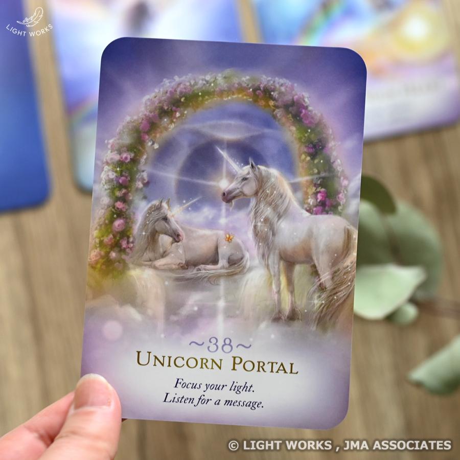 マジックオブユニコーンオラクルカード (日本語解説書付き オラクル