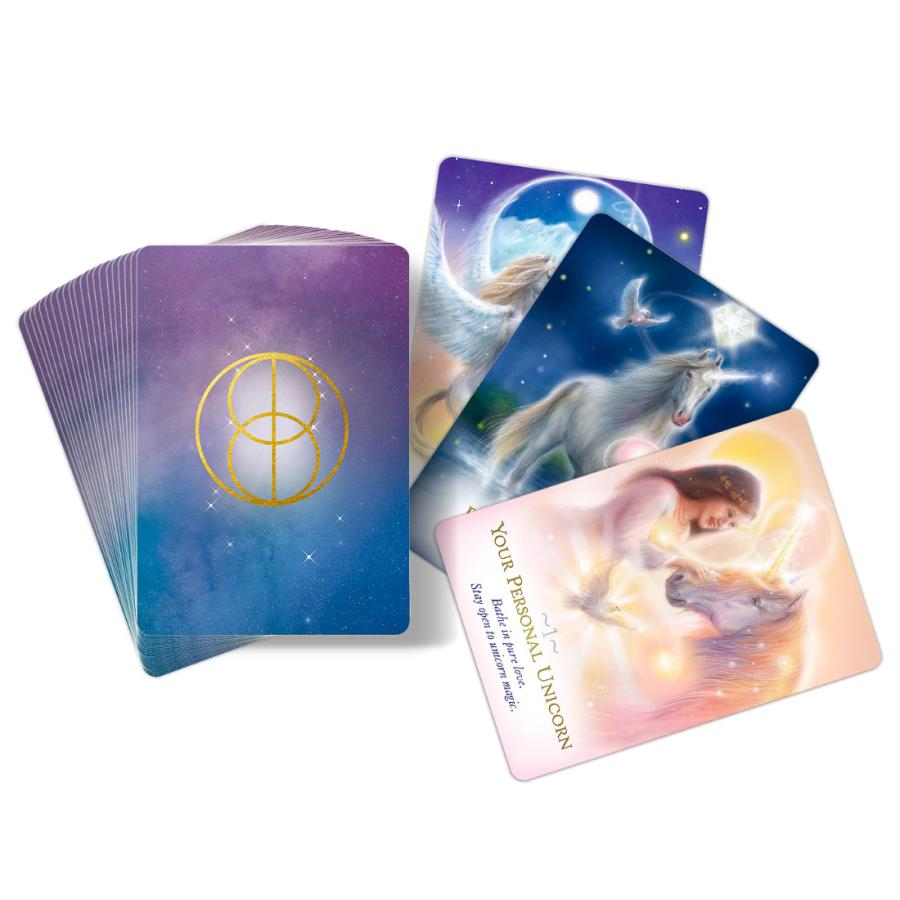 マジックオブユニコーンオラクルカード (日本語解説書付き オラクル