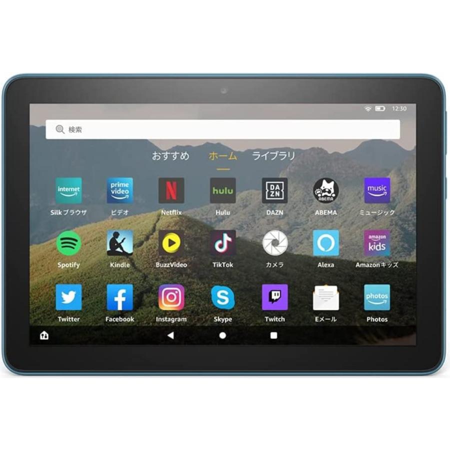 amazon Fire HD 8 タブレット アレクサ 32GB ブルー 第10世代