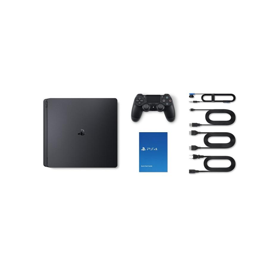 PlayStation 4 ジェット・ブラック 500GB (CUH-2200AB01)  ps4 本体　黒　クロ　印ありの場合あり | SONY | 01