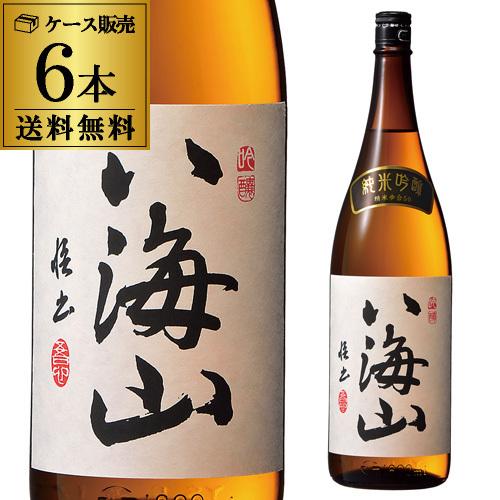 送料無料 6本販売 日本酒 八海山 純米吟醸 1800ml×6本 新潟県 八海醸造 山田錦 1.8L 一升瓶 長S｜likaman2