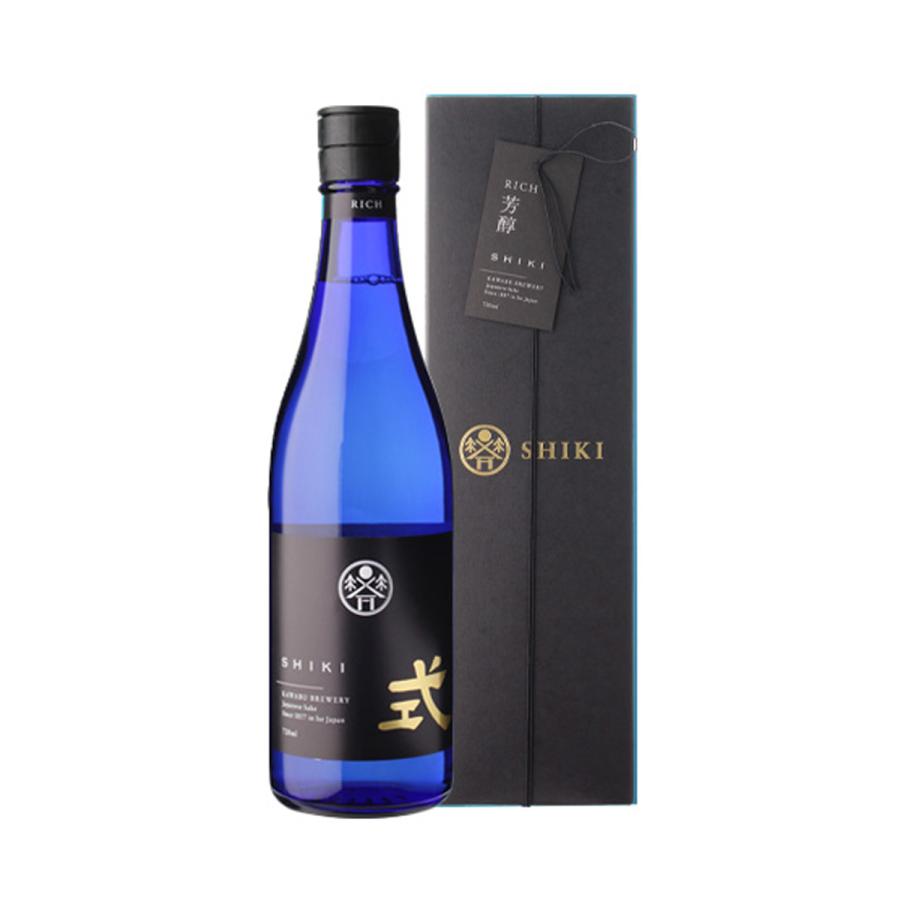 日本酒 式 SHIKI RICH 芳醇 純米大吟醸 720ml 15度 三重県 河武 日本酒 式 SHIKI RICH 芳醇 純米大吟醸 720ml 15度 三重県 河武
