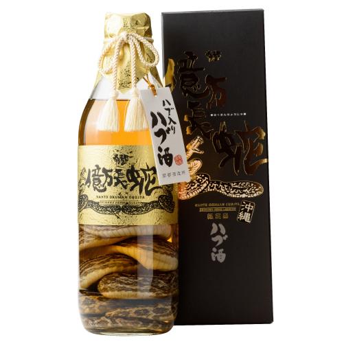 南都 億万長蛇 ハブ入り ハブ酒 35度 800ml リキュール 800ml 長S 贈り物 ギフト お中元 敬老の日 父の日 家飲み 宅飲み｜likaman2