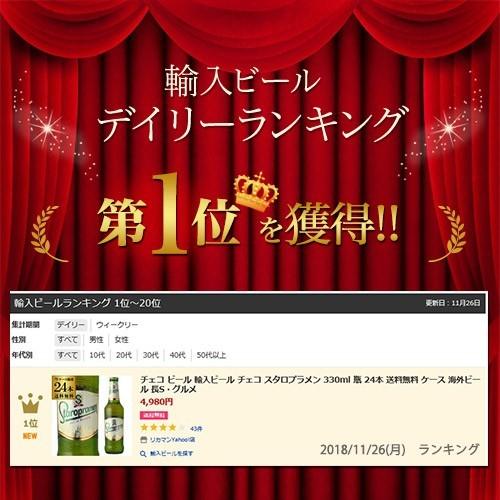 あすつく選択可 賞味期限2022/12/16の訳あり 在庫処分 アウトレット 送料無料 スタロプラメン 330ml 瓶×24本 1ケース チェコ 輸入ビール 海外ビール RSL|likaman2|02