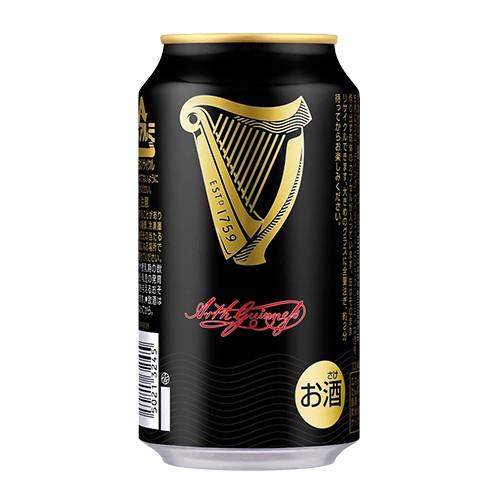 ドラフトギネス 330ml缶×24本 ケース 送料無料 GUINNESS 黒ビール