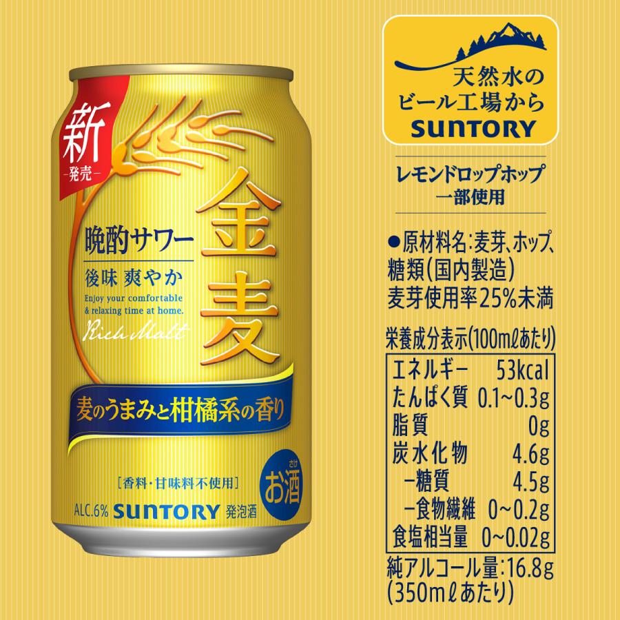SUNTORY（サントリー） 賞味期限2025/11の訳あり 金麦 晩酌サワー