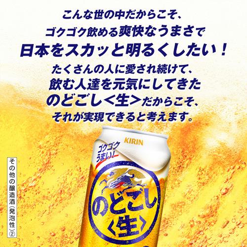 キリン のどごし〈生〉 500ml×48本（2ケース）