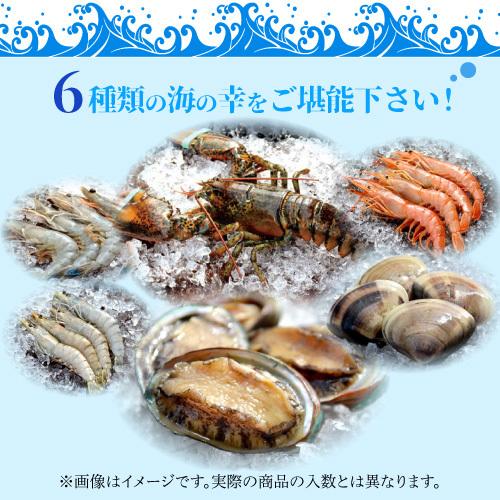 送料無料 海老バルorb オマール海老(400g)入り 豪華海鮮カンカン焼き
