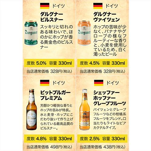 世界のビール豪華飲み比べ福袋 24種24本セット 送料無料 輸入