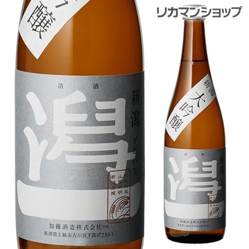 日本酒 潟一 大吟醸 720ml 新潟県 加藤酒造 長S : リカマンYahoo!店