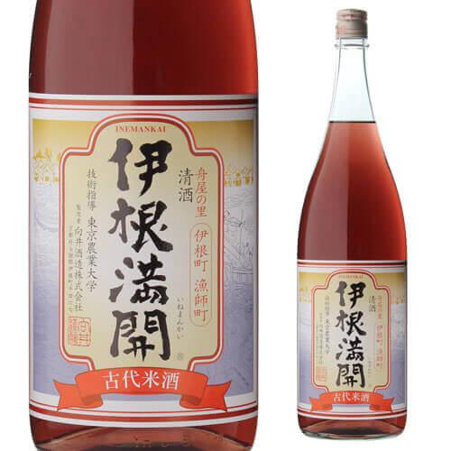日本酒 伊根満開 赤米酒 1800ml 1本 丹後の地酒 14度 清酒 京都府 向井