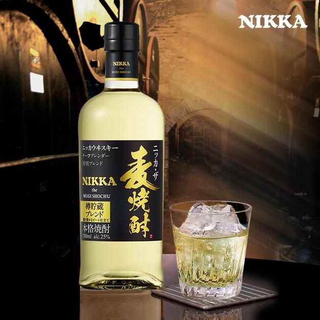 焼酎 麦焼酎 むぎ焼酎 ニッカ ザ 25度 700ml : リカマンYahoo!店