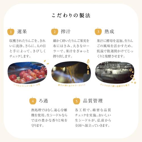 送料無料 ニッカ弘前 生シードル スイート200ml瓶 24本入ケース