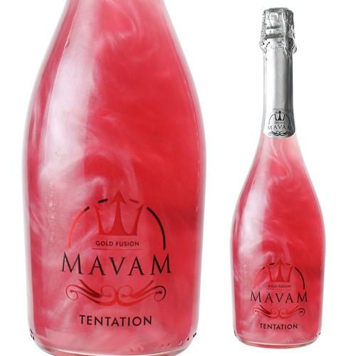 ワイン マバム テンテーション 750ml メタリック スパークリングワイン