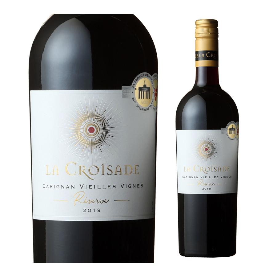 赤ワイン ラ クロワザード レゼルヴ カリニャン ヴィエイユ ヴィーニュ