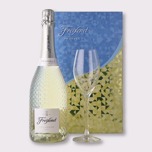 SUNTORY（サントリー） 送料無料 グラス付き フレシネ プロセッコ DOC
