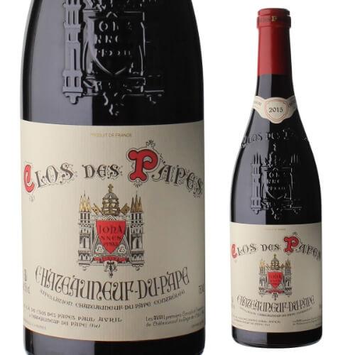 赤ワイン シャトー ヌフ デュ パプ 2015 クロ デ 750ml フランス